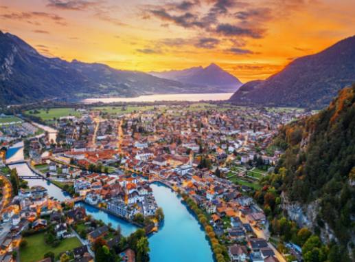 Taking a Scenic Boat Trip on Lake Brienz and Lake Thun